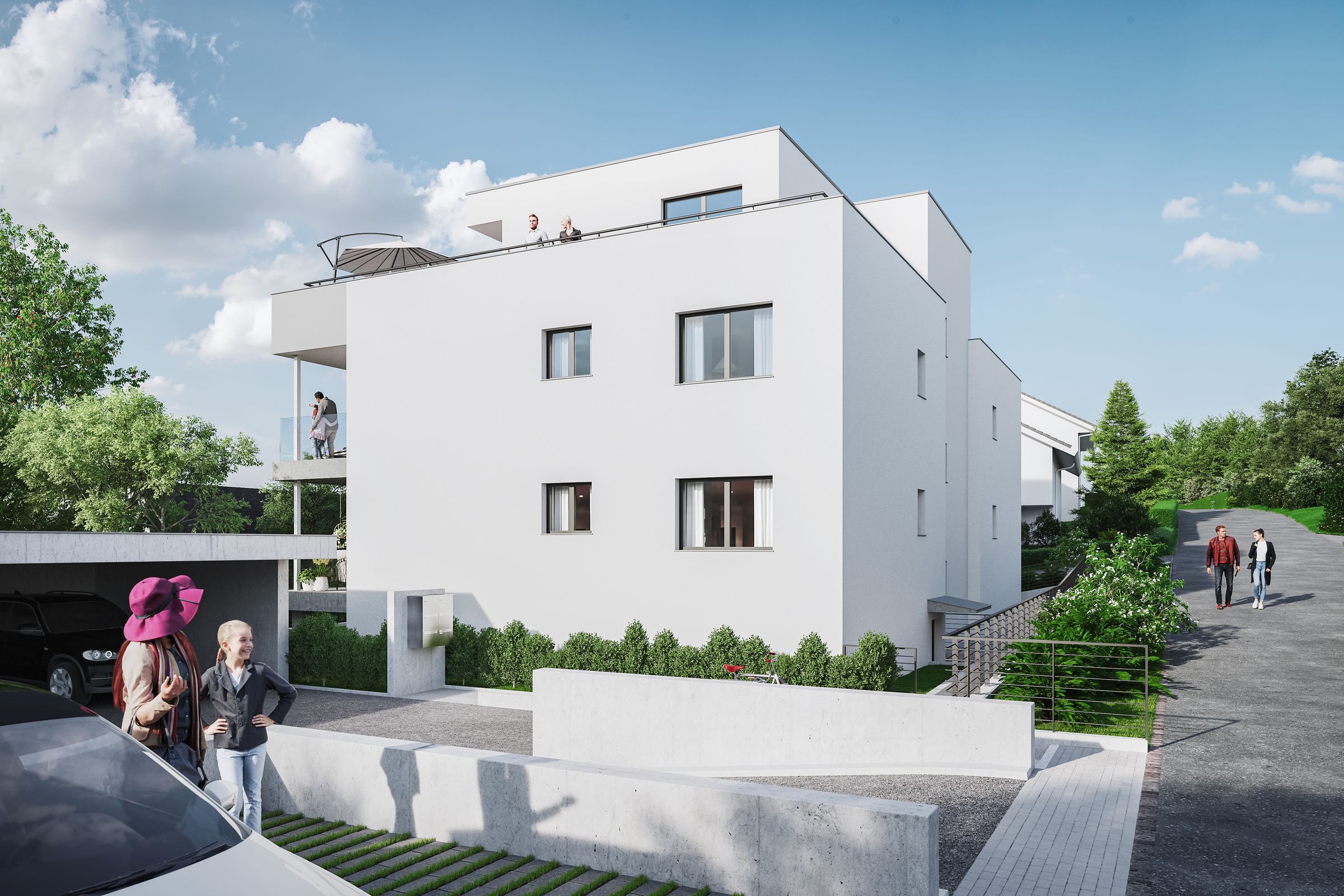 02_AIC_Oberwil_Wiesenstrasse_5_Strasse_250213 02_AIC_Oberwil_Wiesenstrasse_5_Strasse_250213